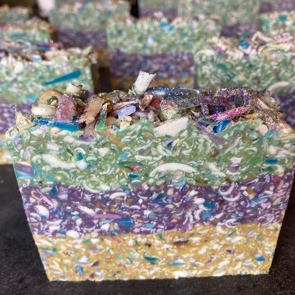 SOLD OUT
Handcrafted Multicolor Soap Bar